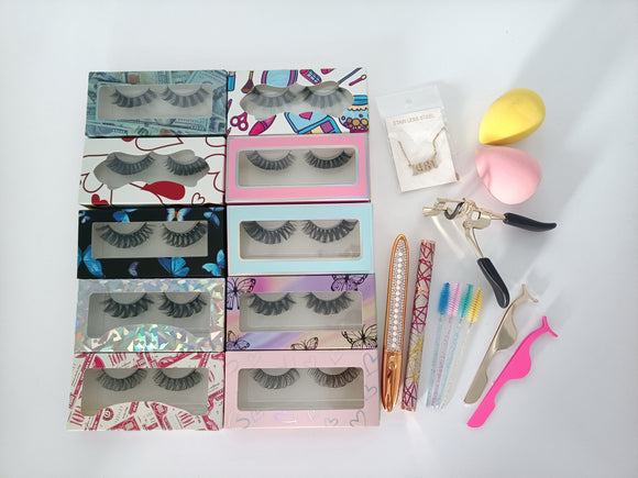 10 Pairs of Russian Lashes Luxury Set