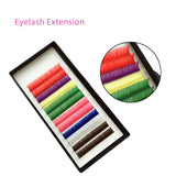 Colored Eyelash Extension