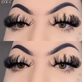 109F-F  25mm Mink Fluffy Russian Lashes