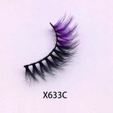 X633C Color Vegan Lashes 15mm