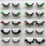 M815-92C  Color Mink Lashes 15mm