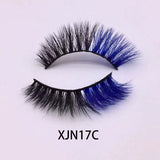 XJN17C Color Vegan Lashes 15mm