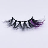 8A-6CS Glitter Mink Lashes 25mm