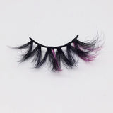 8A-62C Color Mink Lashes 25mm