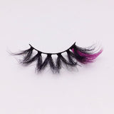 8A-6C Color Mink Lashes 25mm