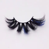 670A-32C Color Mink Lashes 25mm