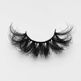 676A-F  25mm Mink Fluffy Russian Lashes