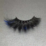 609A-32C  Color Mink Lashes 25mm