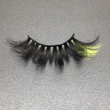 45A-1C Color Mink Lashes 25mm