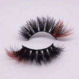 761A-2C Color Mink Lashes 25mm