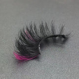 71A-62C Color Mink Lashes 25mm