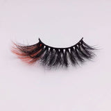 697A-2C Color Mink Lashes 25mm