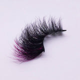 761A-6C Color Mink Lashes 25mm