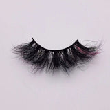 71A-9C Color Mink Lashes 25mm