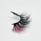 M493-9C  Color Mink Lashes 15mm