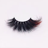 609A-2C Color Mink Lashes 25mm