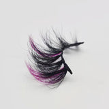 8A-62C Color Mink Lashes 25mm