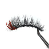 MC10+Red Glitter Mink Lashes 20mm