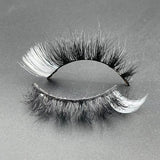 M644-8C  Color Mink Lashes 15mm