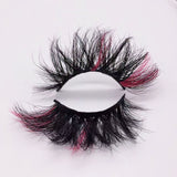 67A-52C  Color Mink Lashes 25mm