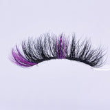 71A-62CS  Glitter Mink Lashes 25mm