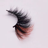 697A-2C Color Mink Lashes 25mm