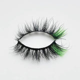 M584-14C  Color Mink Lashes 15mm