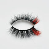 M567-13C  Color Mink Lashes 15mm