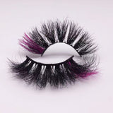 761A-6C Color Mink Lashes 25mm