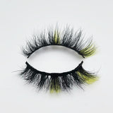 M567-12C  Color Mink Lashes 15mm