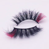 71A-5C  Color Mink Lashes 25mm