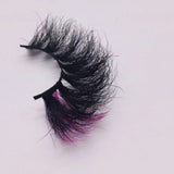 670A-6C Color Mink Lashes 25mm