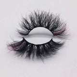 71A-9C Color Mink Lashes 25mm