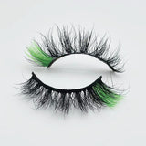 M584-14C  Color Mink Lashes 15mm