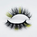 M567-12C  Color Mink Lashes 15mm