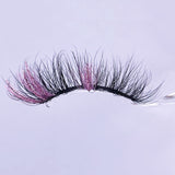 57A-92CS Glitter Mink Lashes 25mm