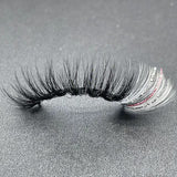 D3D15-20CS Glitter Vegan Lashes 20mm