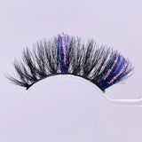 D9X-22CS Glitter Vegan Lashes 20mm