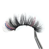 MC10+2 Pink Glitter Mink Lashes 20mm