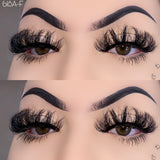 618A-F  25mm Mink Fluffy Russian Lashes