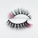 M493-9C  Color Mink Lashes 15mm