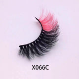 X066C Color Vegan Lashes 15mm