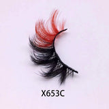 X653C Color Vegan Lashes 15mm