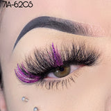 71A-62CS  Glitter Mink Lashes 25mm