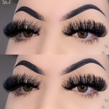 71A-F  25mm Mink Fluffy Russian Lashes