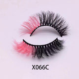 X066C Color Vegan Lashes 15mm