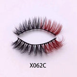 X062C Color Vegan Lashes 15mm