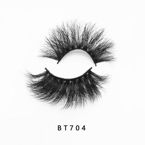 BT704 Vegan Lashes 25mm B Styles