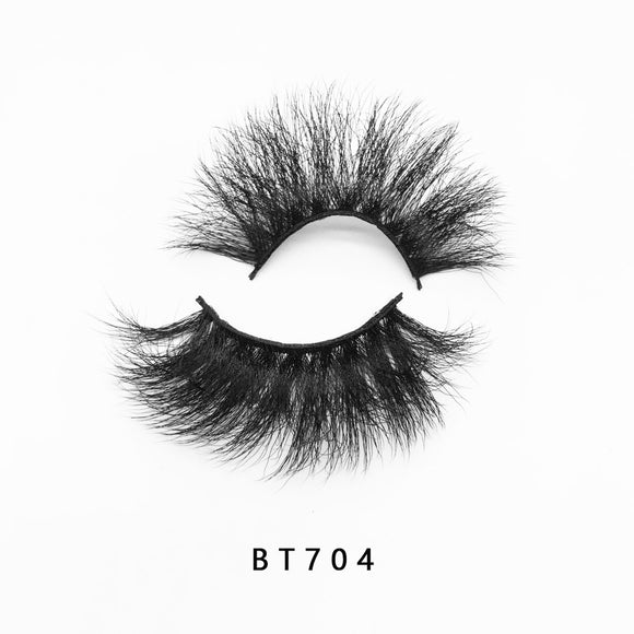 BT704 Vegan Lashes 25mm B Styles