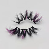 8A-62C Color Mink Lashes 25mm